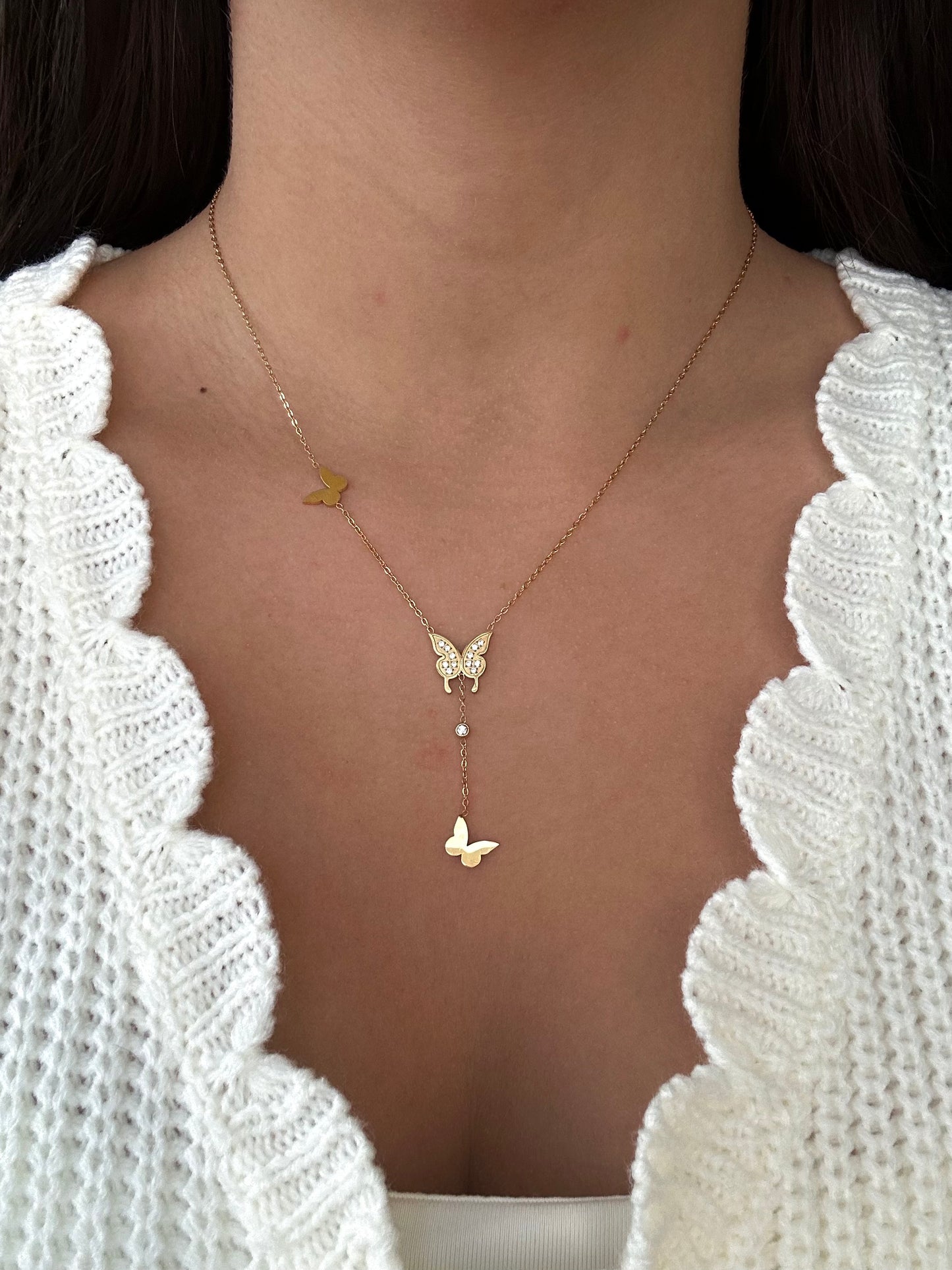 Collier Papillon